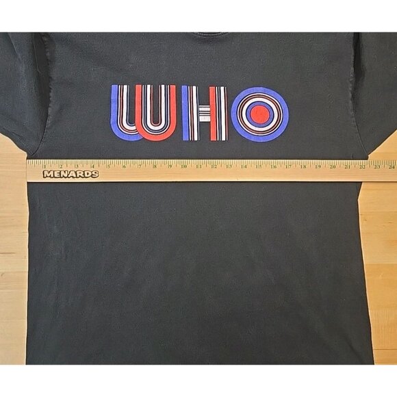 VTG The Who 1997 US Concert Tour Single Stitch Tee Shirt Adult Size XL Dates - Picture 4 of 9